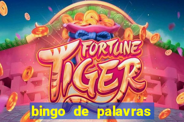 bingo de palavras de natal